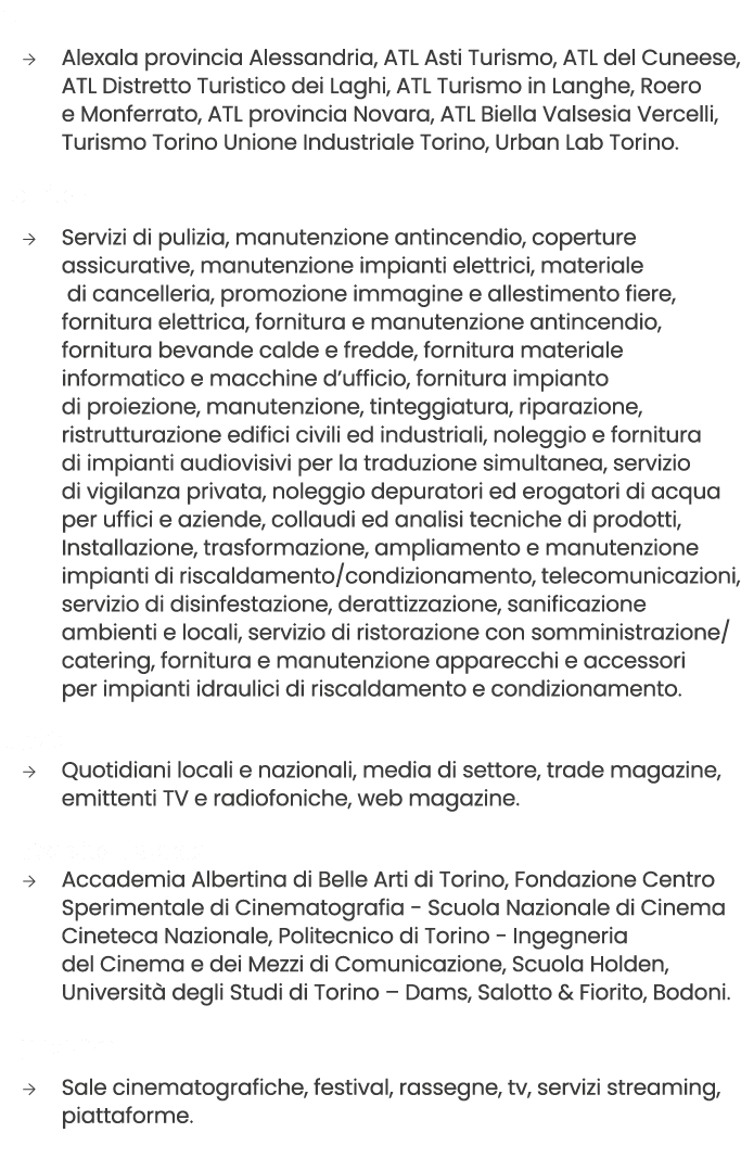 ATL → Alexala provincia Alessandria, ATL Asti Turismo, ATL del Cuneese, ATL Distretto Turistico dei Laghi, ATL Turism...