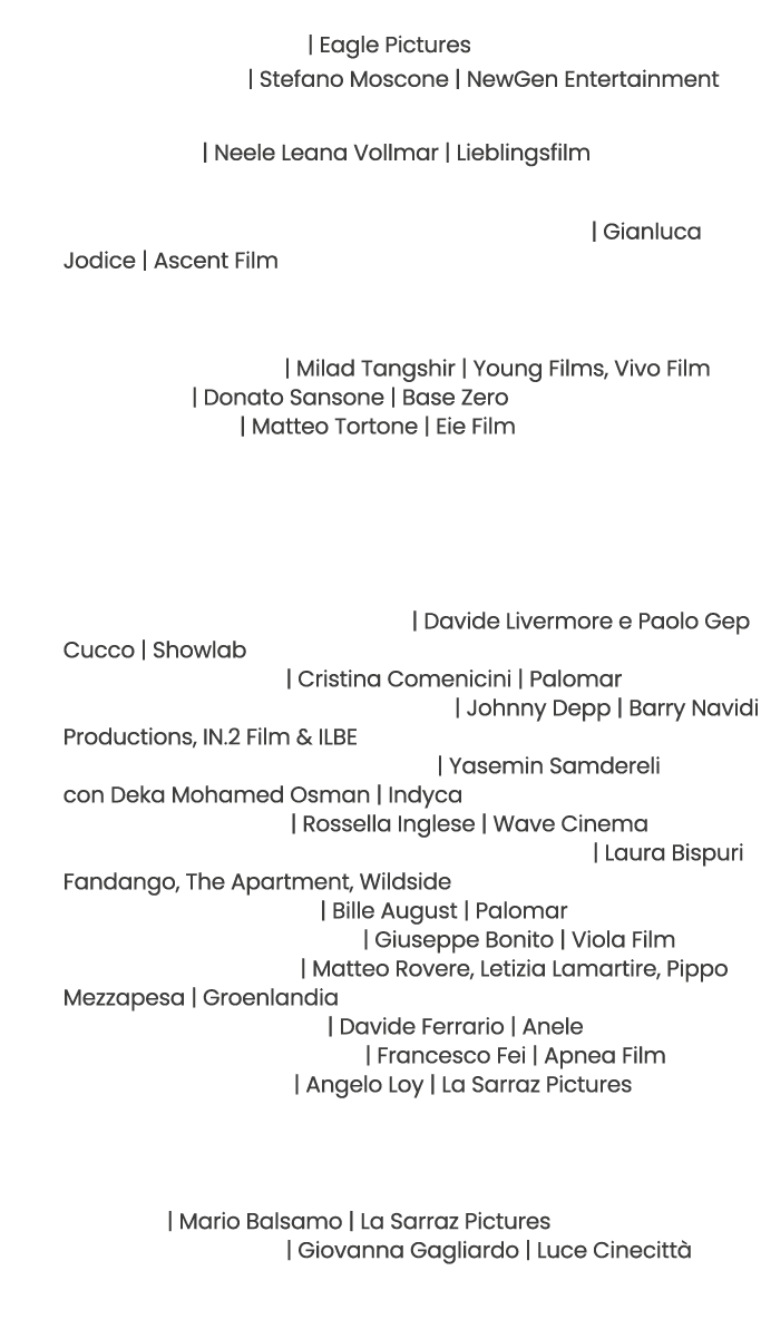 Luglio, Giffoni (IT) | Giffoni Film Festival → Sul pi bello – la serie | Eagle Pictures Al termine della notte | Ste...